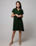 Connexion Short Sleeve Mini Dress Ruffle