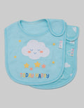 Pipiniko Bib Slaber 2 Pcs Cloud