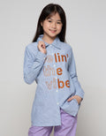 LS SHIRT TUNIC PRINT