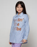 LS SHIRT TUNIC PRINT