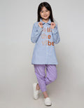 LS SHIRT TUNIC PRINT
