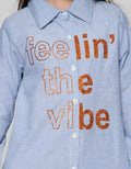 LS SHIRT TUNIC PRINT