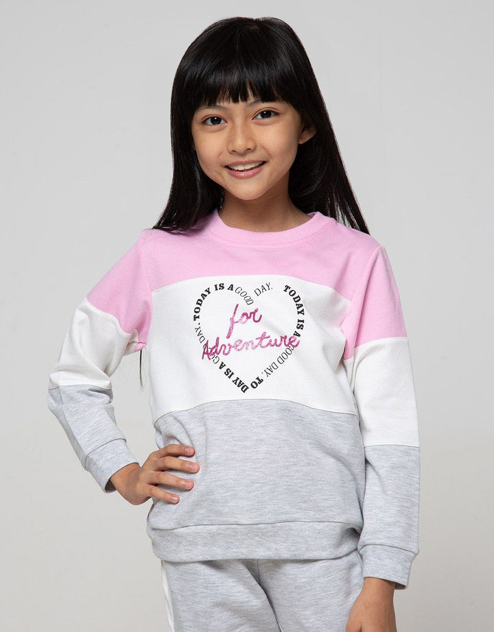Little M Sweatshirt Cut N Sewn For Adventure