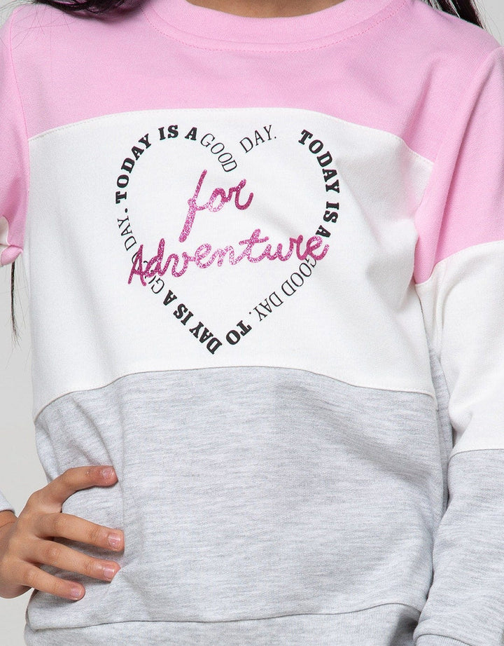 Little M Sweatshirt Cut N Sewn For Adventure