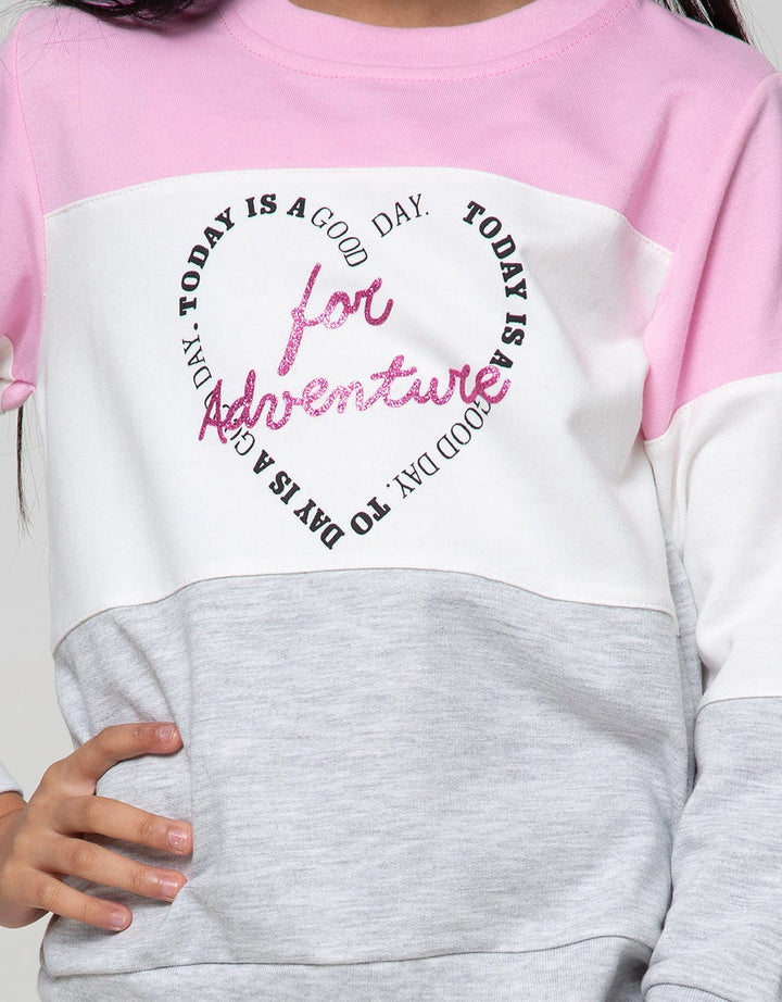 Little M Sweatshirt Cut N Sewn For Adventure