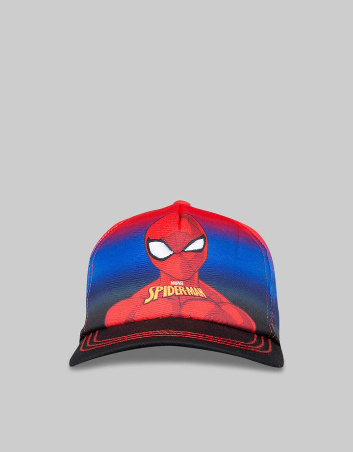 Marvel Spiderman Head Gradient Hat