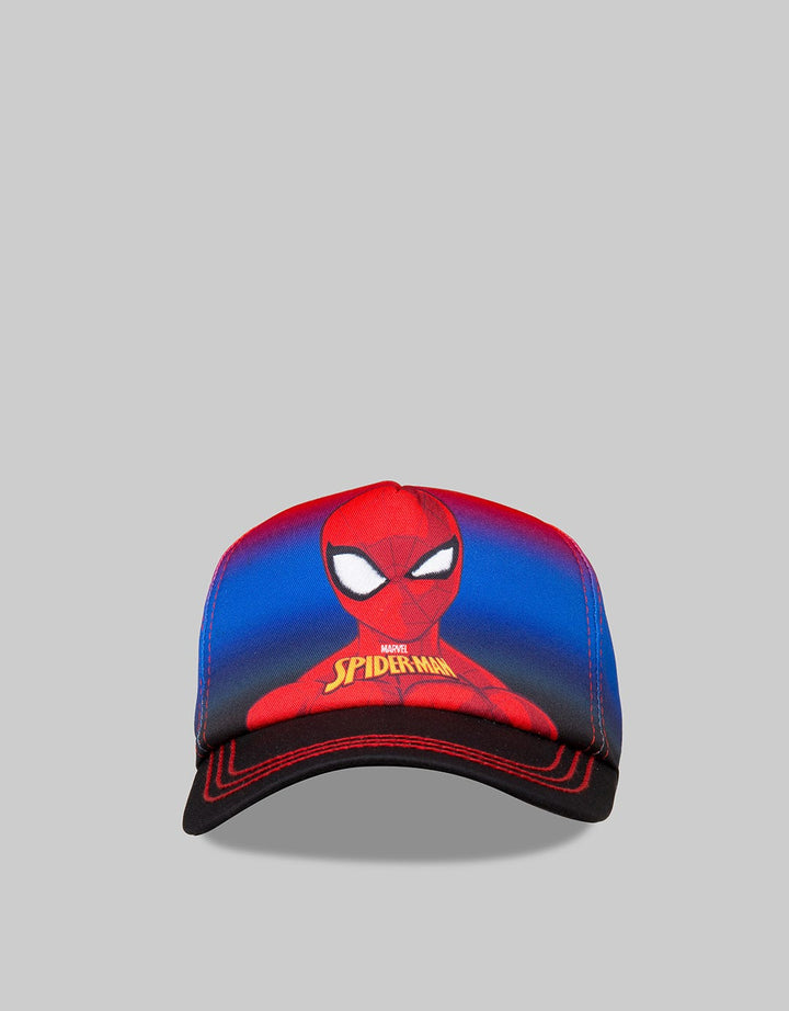 Marvel Spiderman Head Gradient Hat