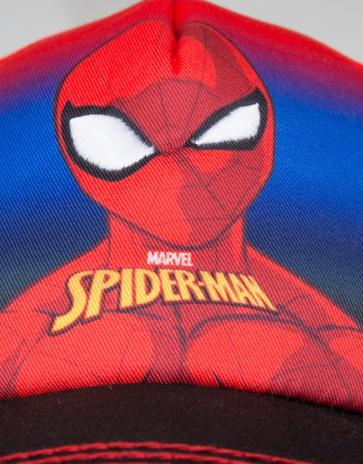 Marvel Spiderman Head Gradient Hat