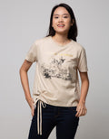 Disney  Bambi Drawstring Short Sleeve T-Shirt Tee