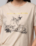 Disney  Bambi Drawstring Short Sleeve T-Shirt Tee