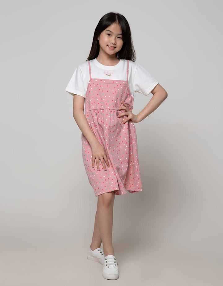 Nevada Short Sleeve Midi Dress Mock Up 2 Layers