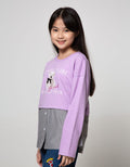 LS T-SHIRT COMB WOVE