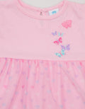 Pipiniko Short Sleeve Midi Dress Dress Tulle Heart
