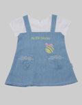 Pipiniko Overall Bee With Flower Pocket