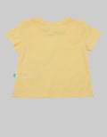 Pipiniko Short Sleeve T-Shirt Top Ruffle Colar Bee Bag