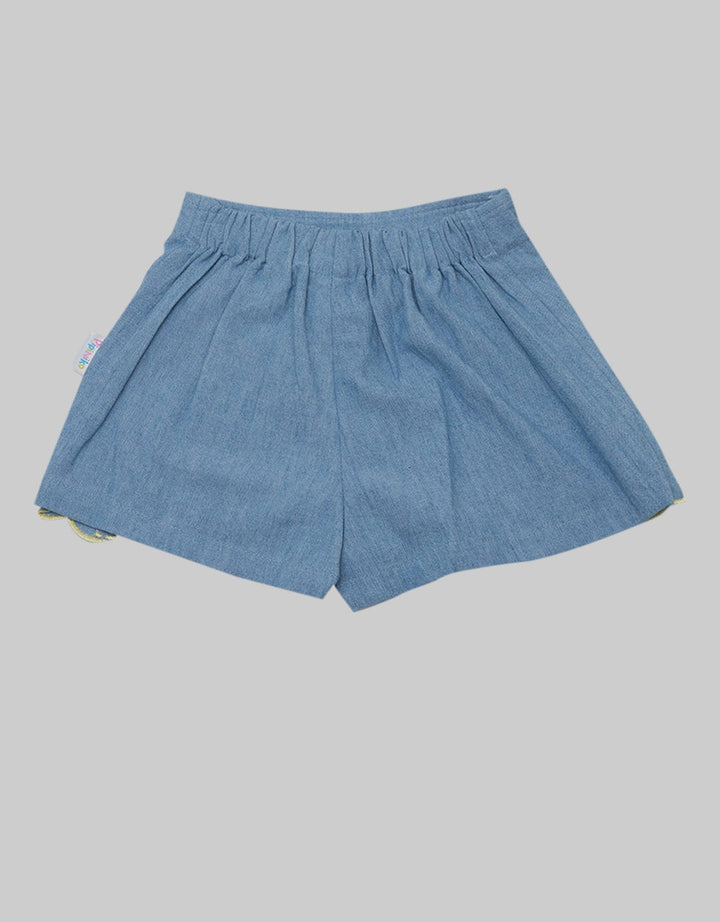 Pipiniko Midi Skirt Bee Chambray