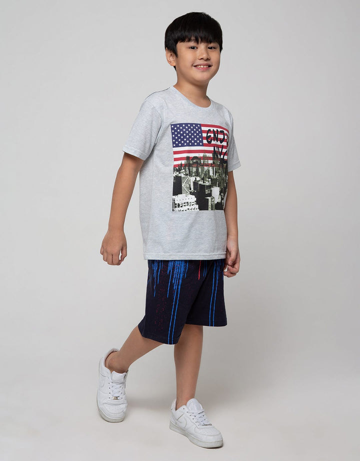 Aero Shorts Pants Print Tade Melting