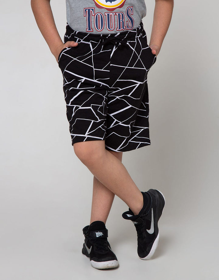 Aero Shorts Pants Tade Lines Abstrack