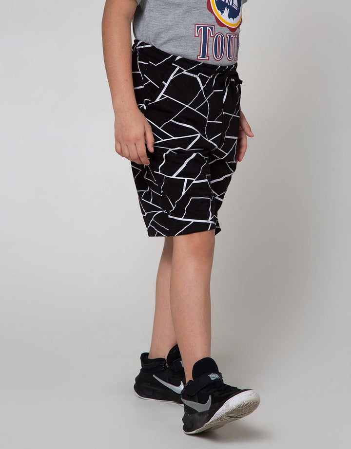 Aero Shorts Pants Tade Lines Abstrack