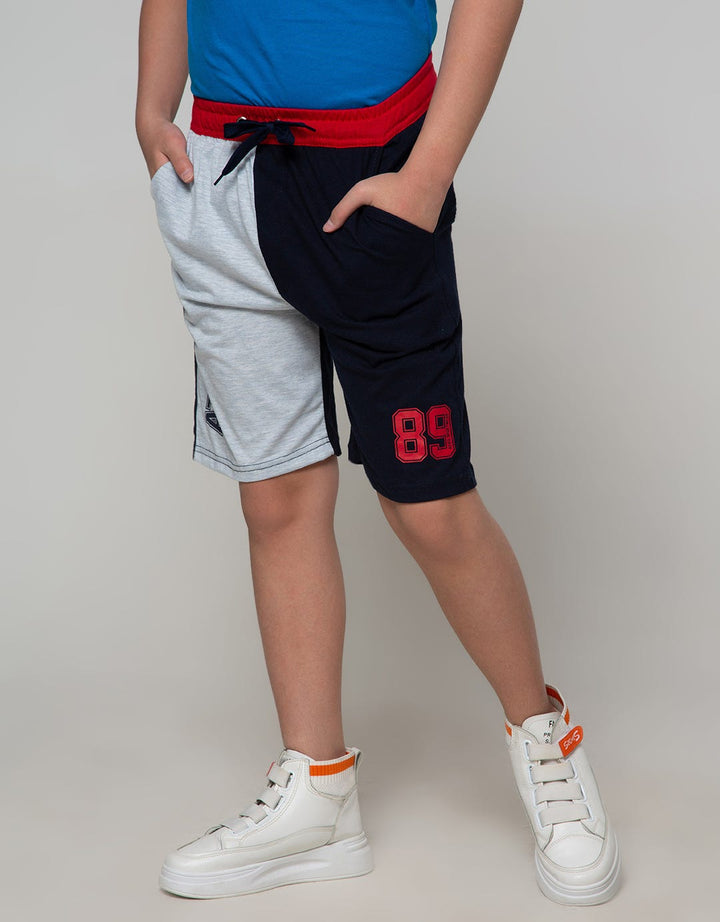 Aero Shorts Pants Check Printn Tade Split