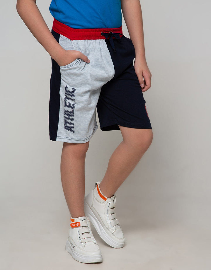 Aero Shorts Pants Check Printn Tade Split