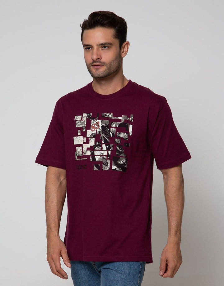 Cole Short Sleeve T-Shirt Print Bike Photo Cut