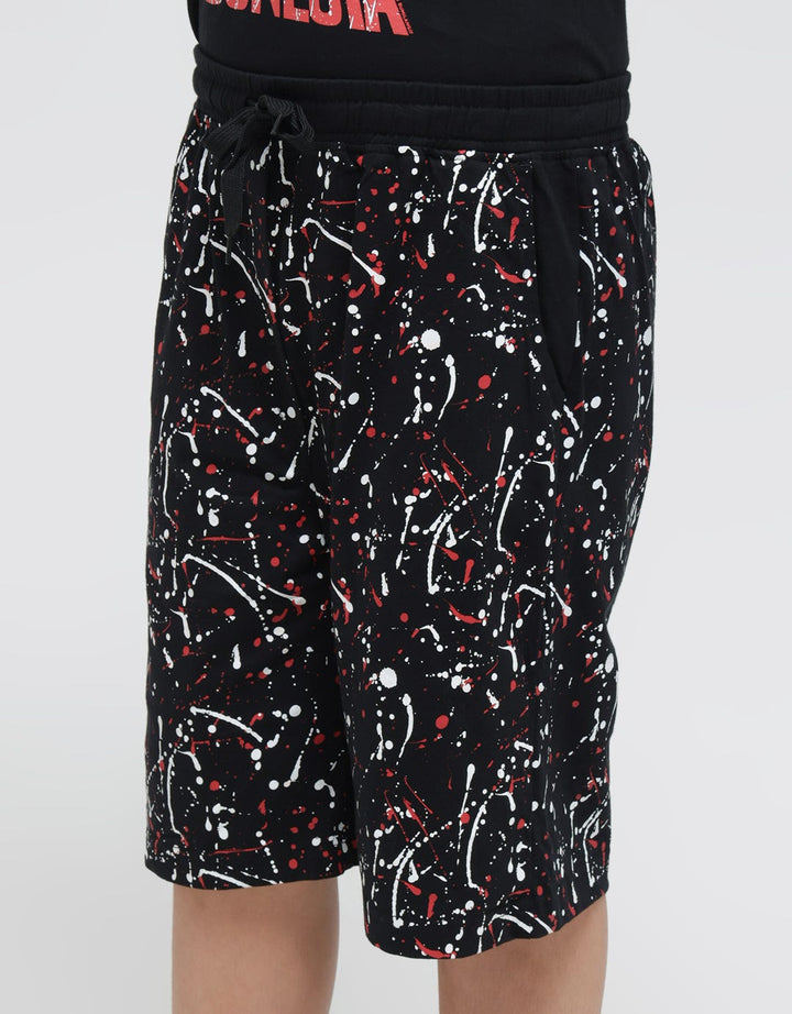 Aero Shorts Pants Print Abstract