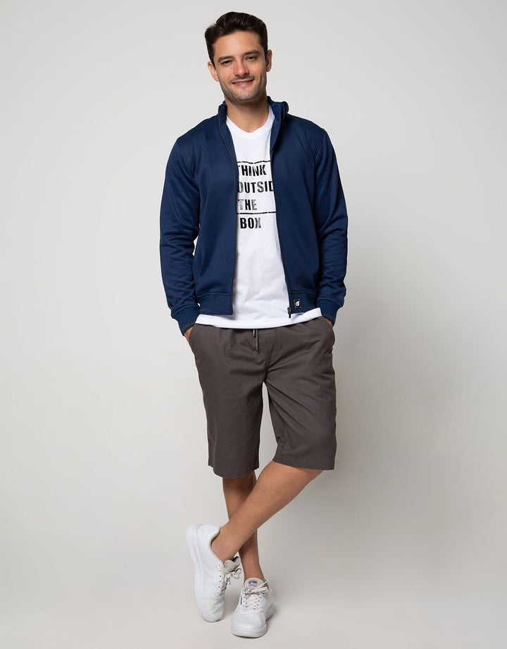 d&f Jacket With Stand Up Collar