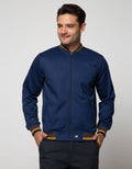 d&f Jacket Cvc Bomber Yellow stripe
