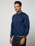 d&f Jacket Cvc Bomber Yellow stripe