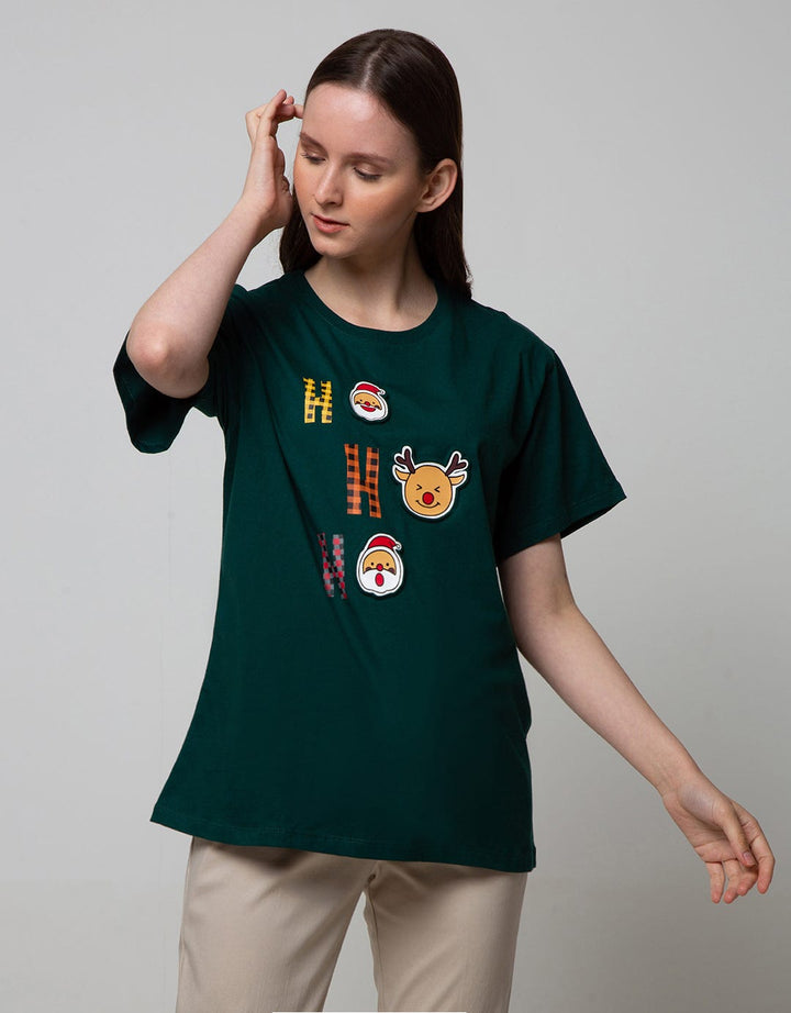 Nevada Short Sleeve T-Shirt Oversized Xmas Ho Ho
