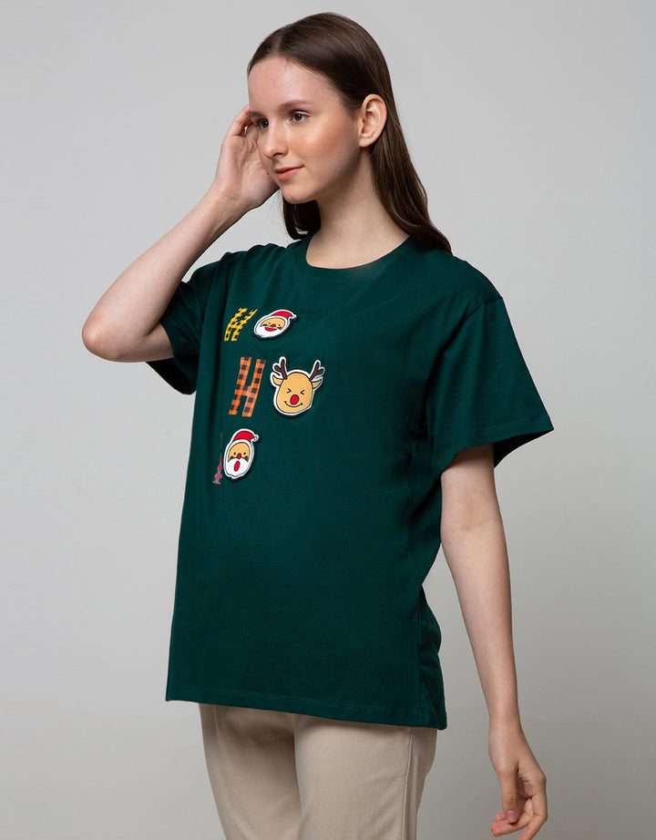 Nevada Short Sleeve T-Shirt Oversized Xmas Ho Ho