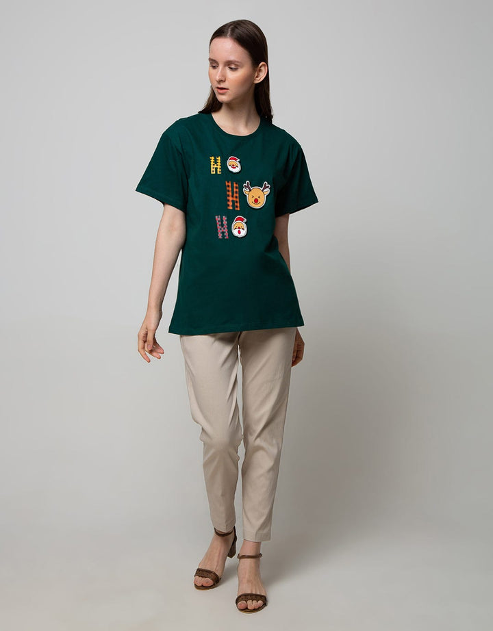 Nevada Short Sleeve T-Shirt Oversized Xmas Ho Ho