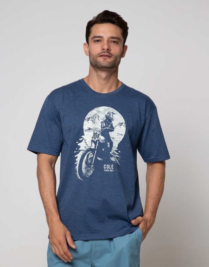 Cole Short Sleeve T-Shirt Print Bike Stand