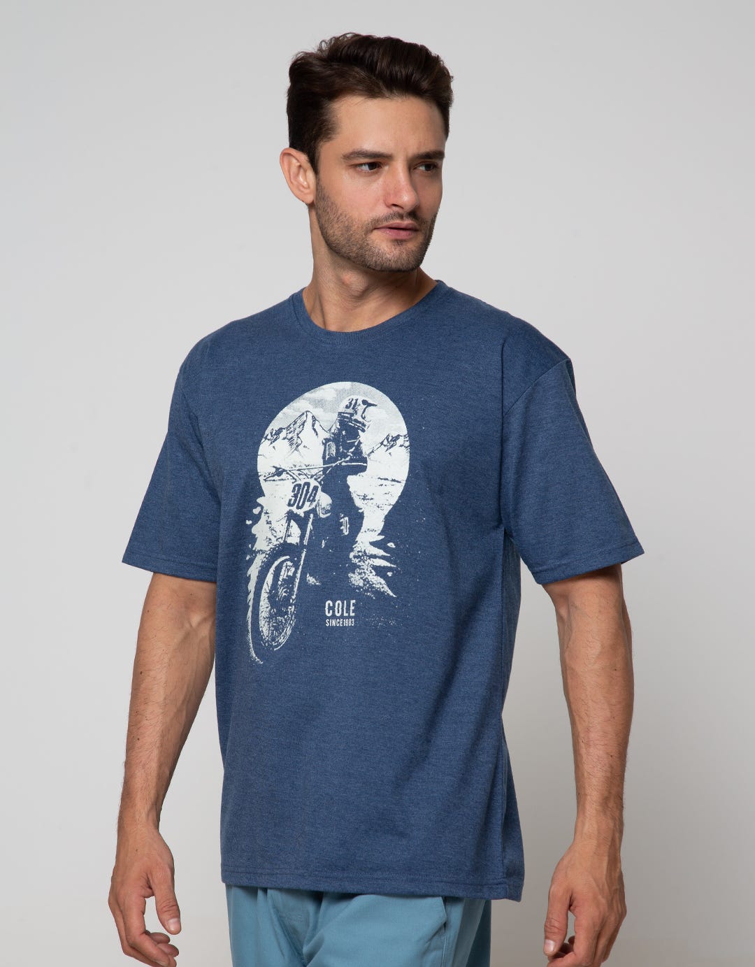 Cole Short Sleeve T-Shirt Print Bike Stand