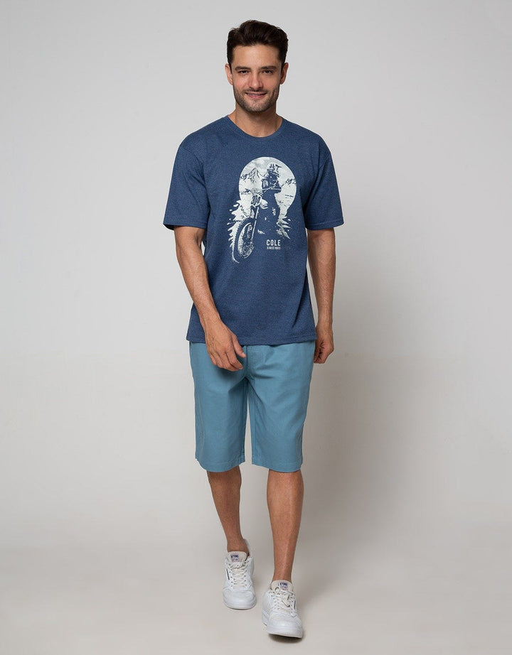 Cole Short Sleeve T-Shirt Print Bike Stand