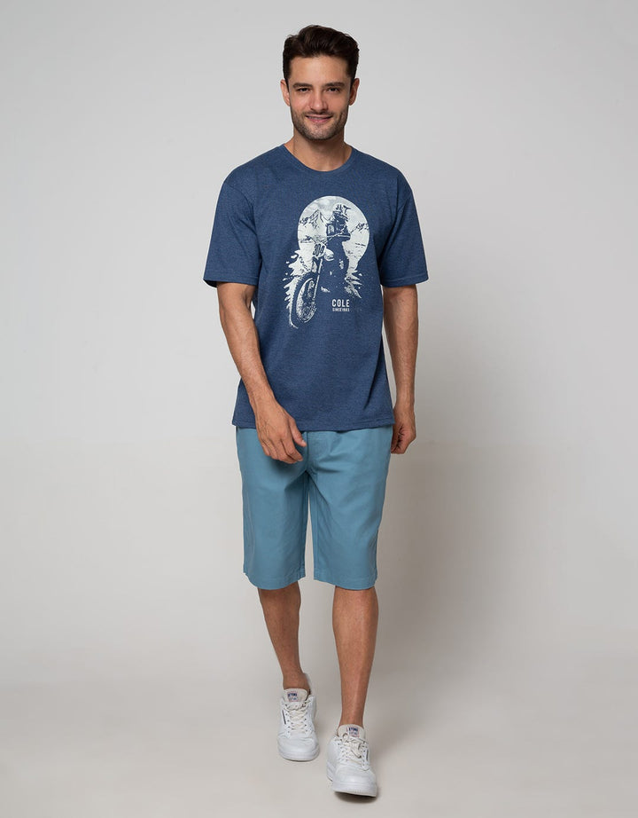 Cole Short Sleeve T-Shirt Print Bike Stand