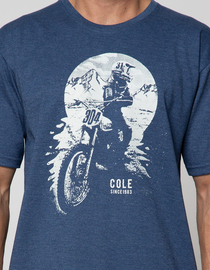 Cole Short Sleeve T-Shirt Print Bike Stand