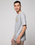 Cole Short Sleeve T-Shirt Print Cole Denim Camel Rcdnmcm:Misty Medium:L:Text:Short Sleeve T-Shirt