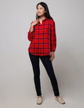 Nevada Long Sleeve Shirt Top Check