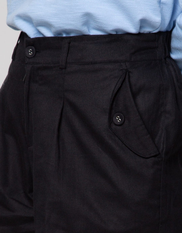 Nevada Short Pants With Double Botton