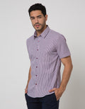 SS SHIRT CHECK SLIM