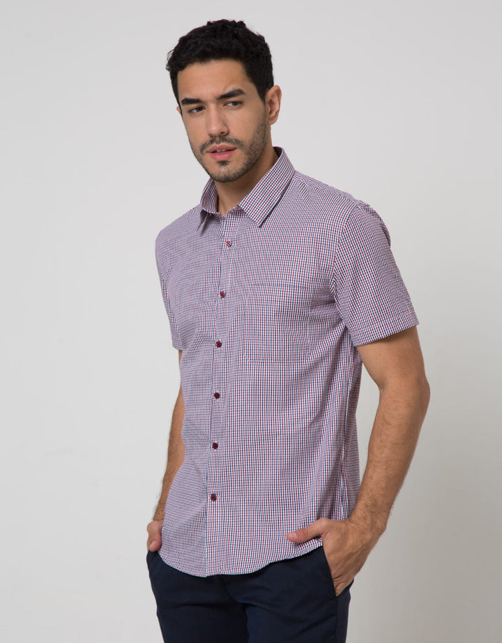 SS SHIRT CHECK SLIM
