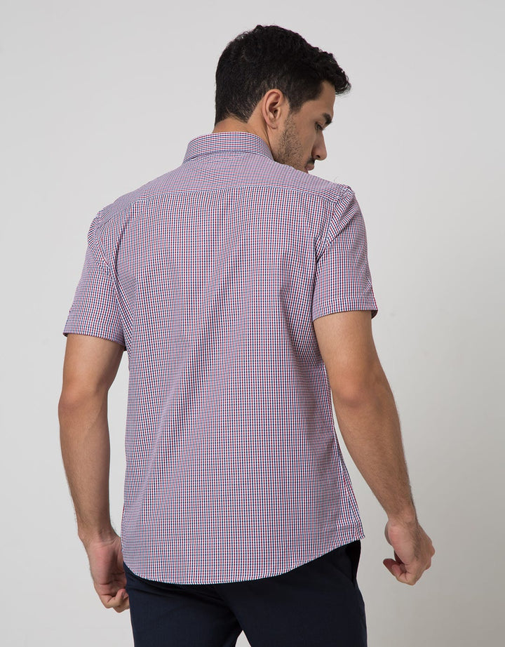 SS SHIRT CHECK SLIM
