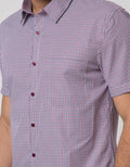 SS SHIRT CHECK SLIM