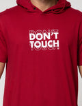d&f Sweatshirt Short Sleeve  Don't Touch