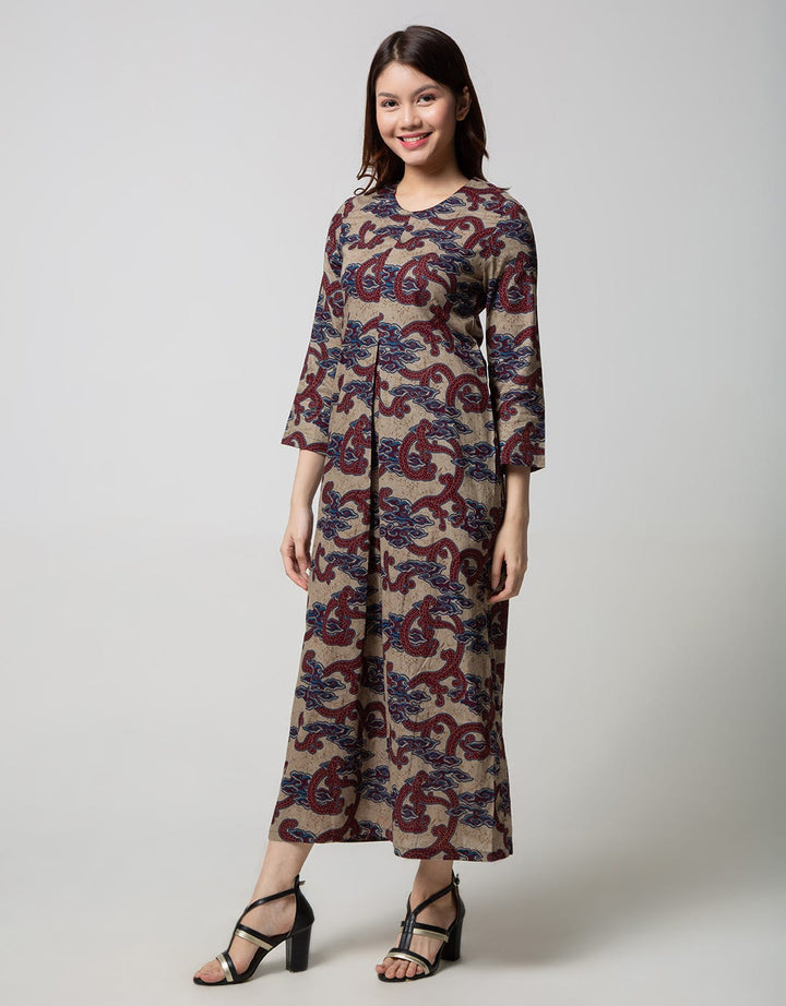 Arjuna Weda Long Dress Batik Mega Mendung II
