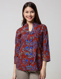 Arjuna Weda Blouse Batik Sawat Nitik Rentes