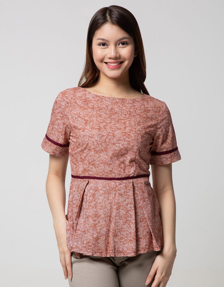 Arjuna Weda Blouse Batik Cendrawasih