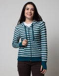 Cardinal Girl Sweater Stripe